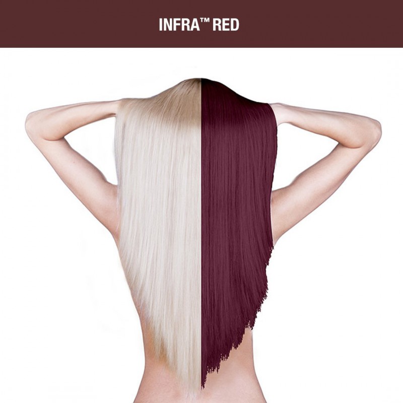 Красная краска для волос INFRA RED CLASSIC HAIR DYE - Manic Panic